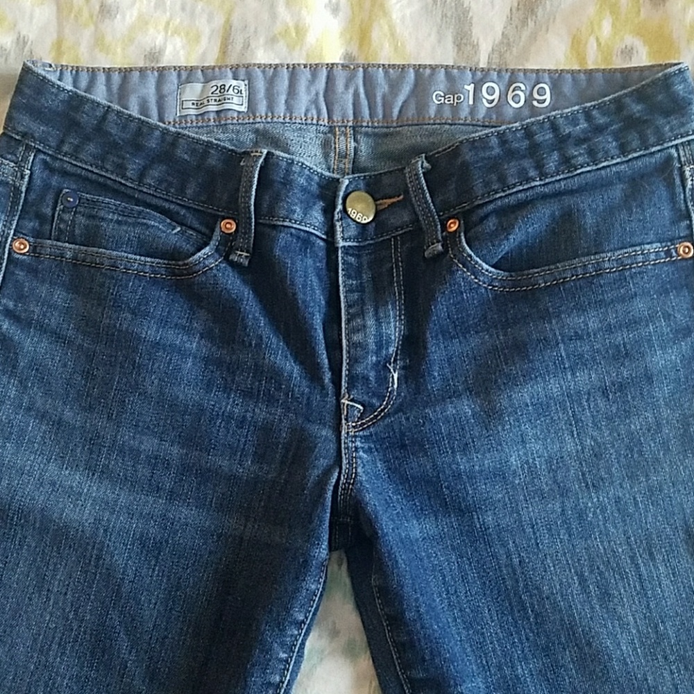 Gap Real Straight Jeans